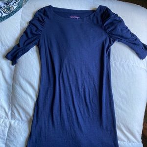 Lilly Pulitzer Kaleb Dress Navy Small